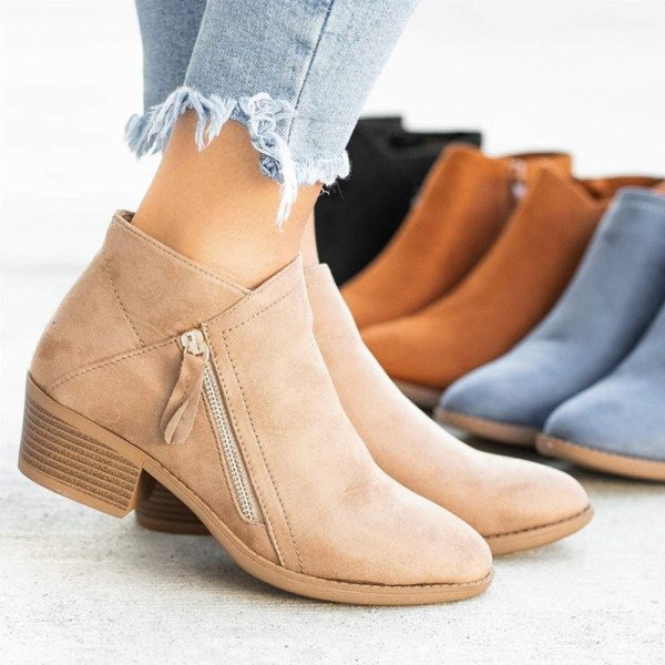 Stylové dámské boty na nízkém podpatku pro trendy ženy