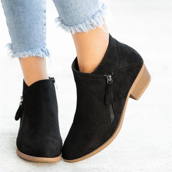 Stylové dámské boty na nízkém podpatku pro trendy ženy