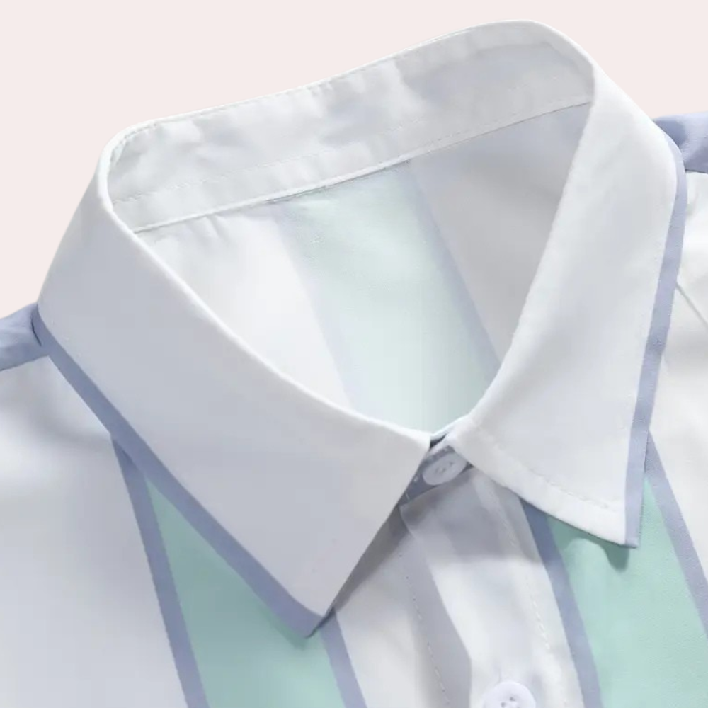 Stylová pruhovaná pánská košile pro moderního muže