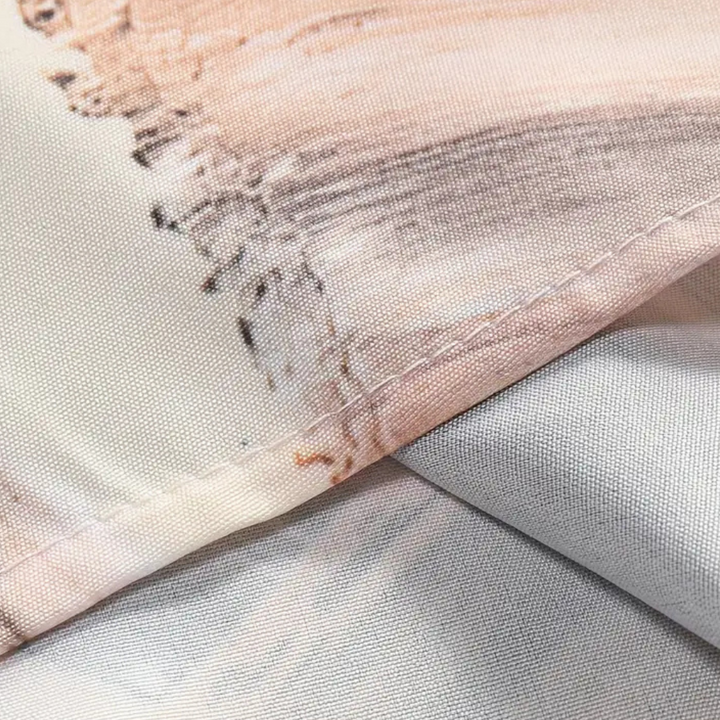 Stylová pánská košile s uměleckým malířským vzorem