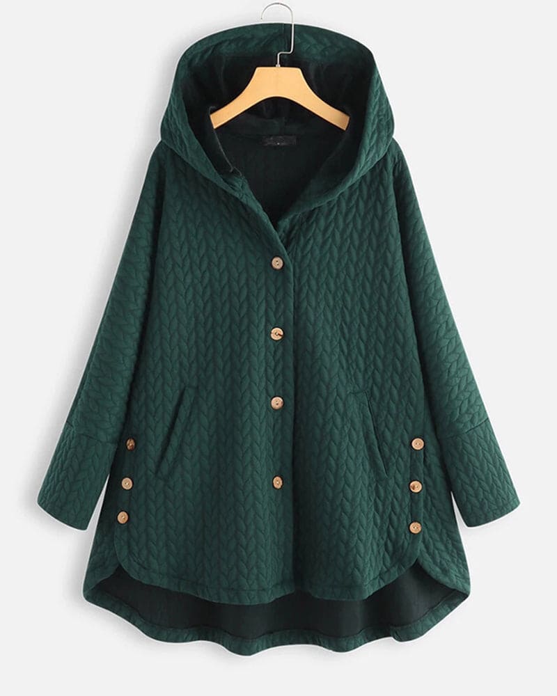 Elegantní vintage zimní bunda pro ženy