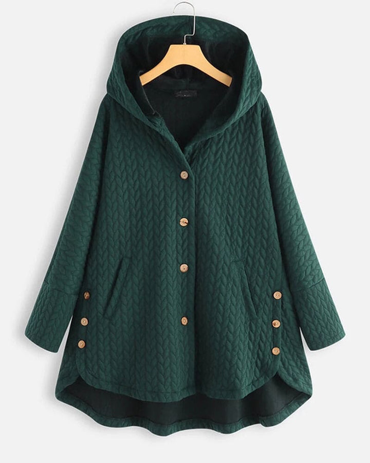 Elegantní vintage zimní bunda pro ženy