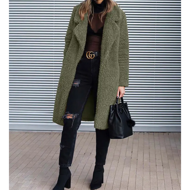 Pohodlná a trendy teplá zimní bunda pro dámy