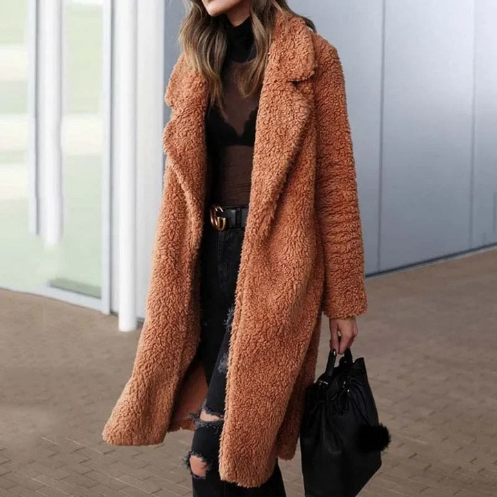 Pohodlná a trendy teplá zimní bunda pro dámy